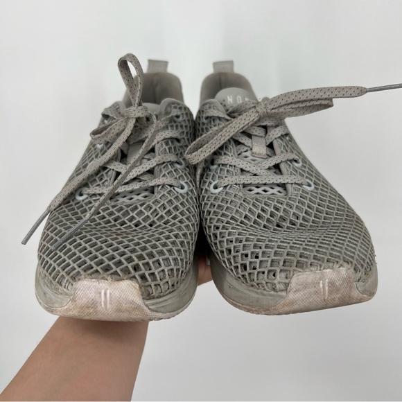 NoBull Project Mesh Runner Running Sneakers in Arctic Grey - Picture 3 of 9